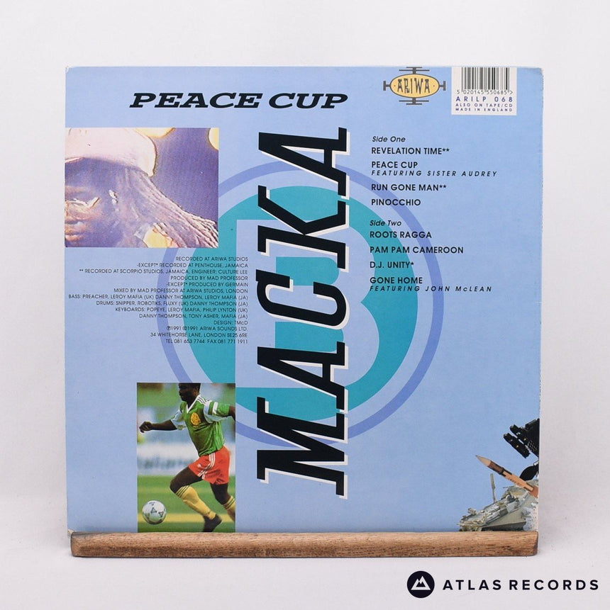Macka B - Peace Cup - LP Vinyl Record - VG+/EX