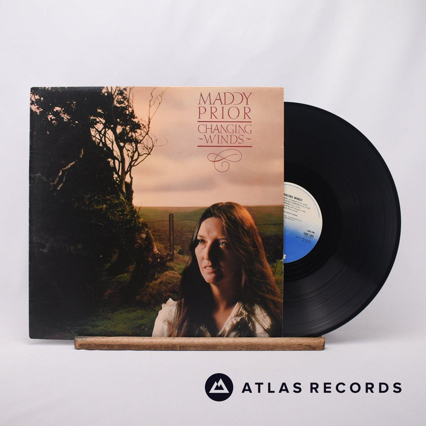 Maddy Prior Changing Winds LP Vinyl Record - Front Cover & Record