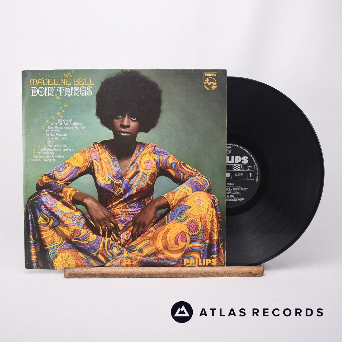 Madeline Bell Doin' Things LP Vinyl Record - Front Cover & Record