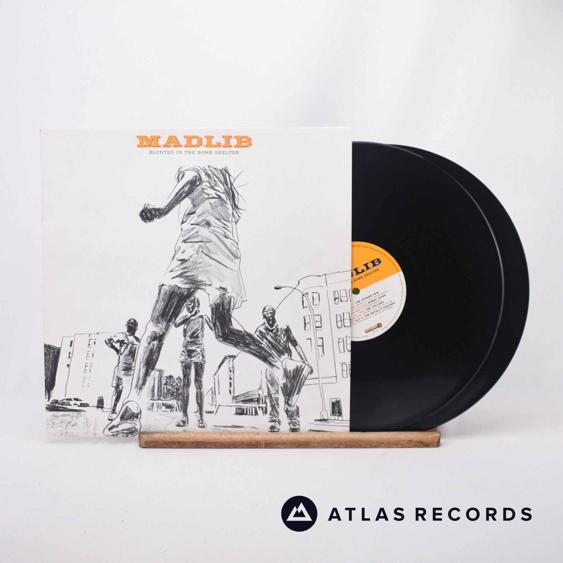 Madlib Blunted In The Bomb Shelter 2 x LP Vinyl Record EX/EX