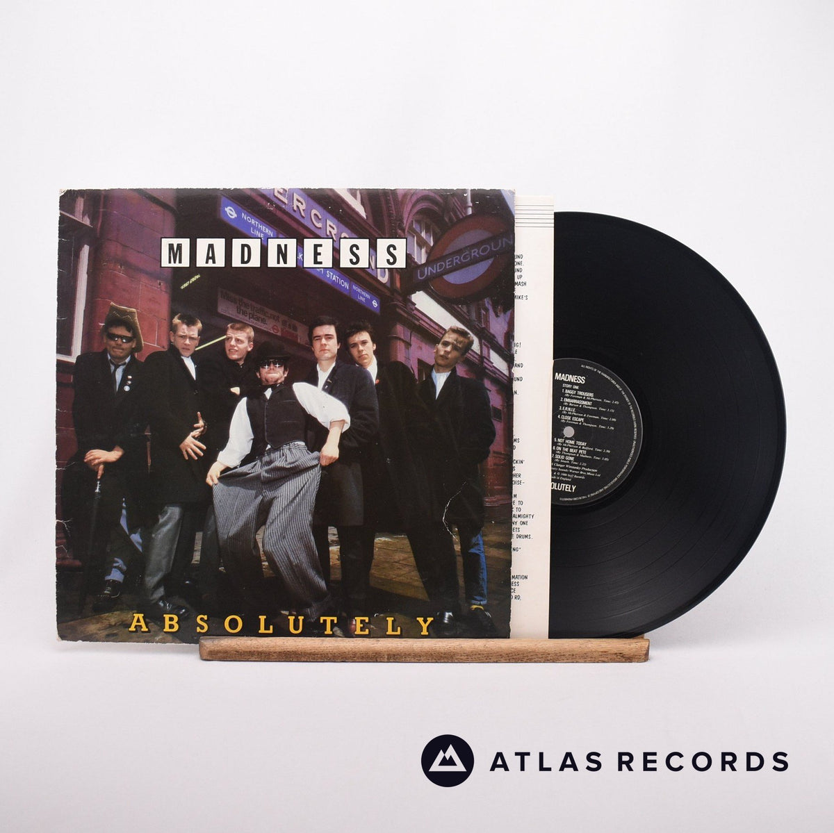 Madness Absolutely LP Vinyl Record - Front Cover & Record