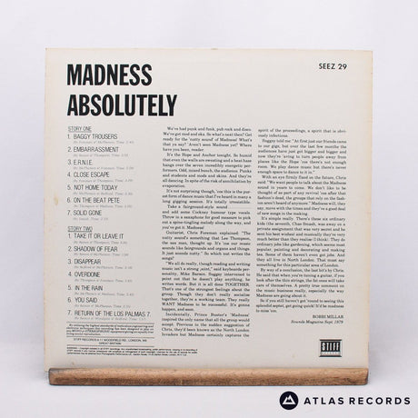Madness - Absolutely - LP Vinyl Record - VG+/EX