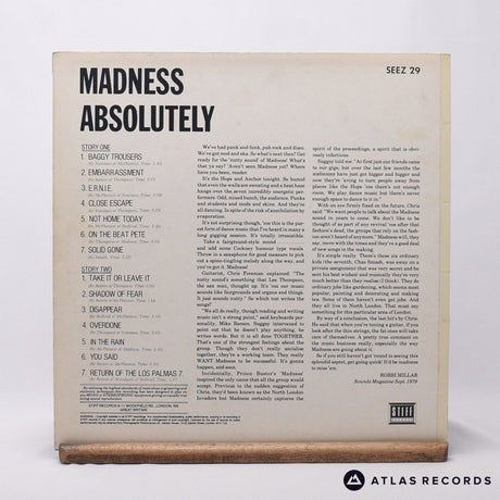 Madness - Absolutely - LP Vinyl Record - VG+/VG+