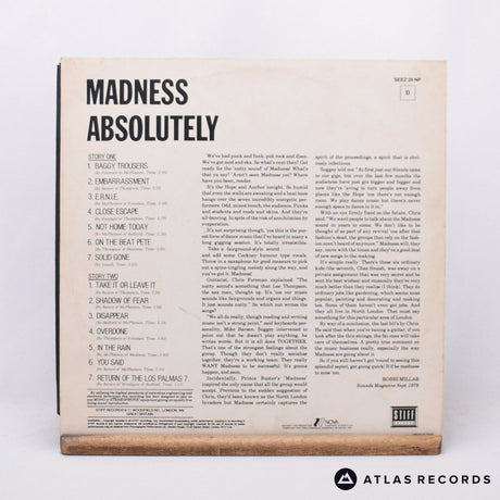 Madness - Absolutely - Portugal A B LP Vinyl Record - VG/VG+