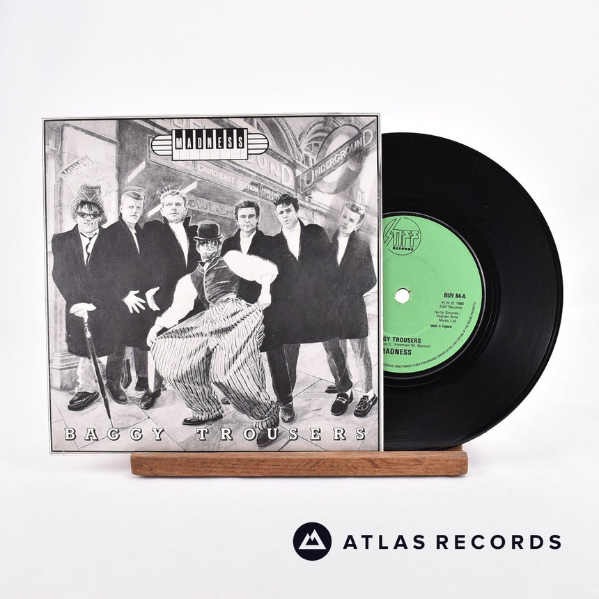 Madness Baggy Trousers 7" Vinyl Record - Front Cover & Record