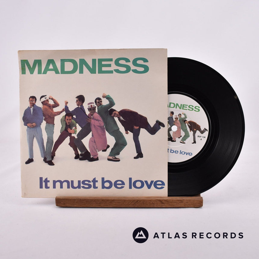Madness It Must Be Love 7" Vinyl Record - Front Cover & Record