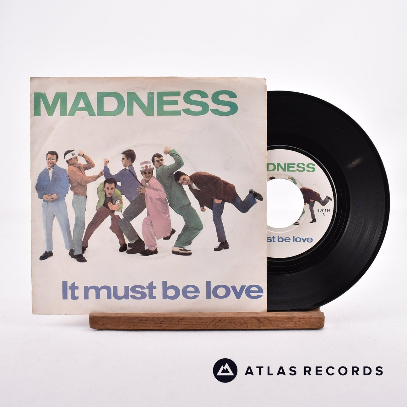 Madness It Must Be Love 7" Vinyl Record - Front Cover & Record