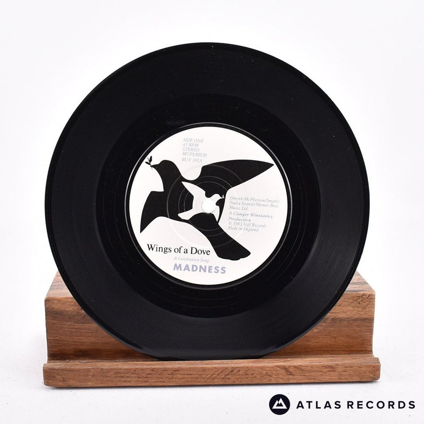 Madness - Wings Of A Dove - Embossed Sleeve 7" Vinyl Record - VG+/EX