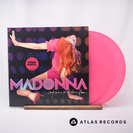 Madonna Confessions On A Dance Floor Double LP Vinyl Record - Front Cover & Record