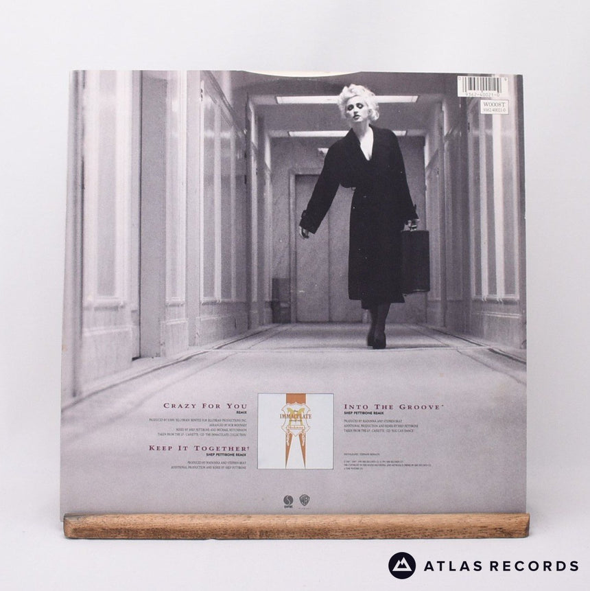 Madonna - Crazy For You - 12" Vinyl Record - VG+/EX