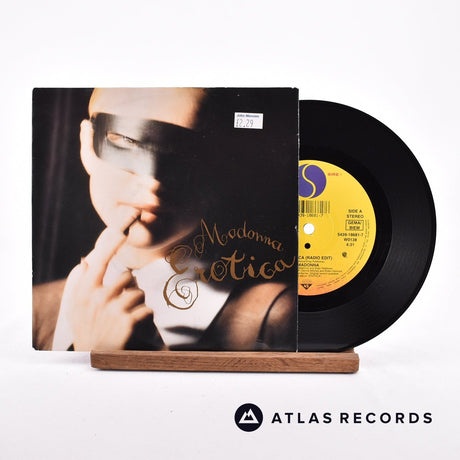 Madonna Erotica 7" Vinyl Record - Front Cover & Record
