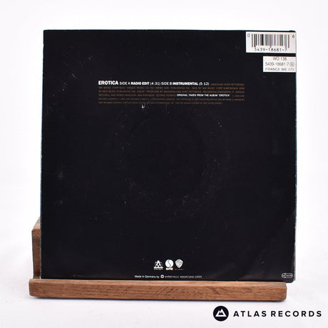 Madonna - Erotica - 7" Vinyl Record - EX/VG+