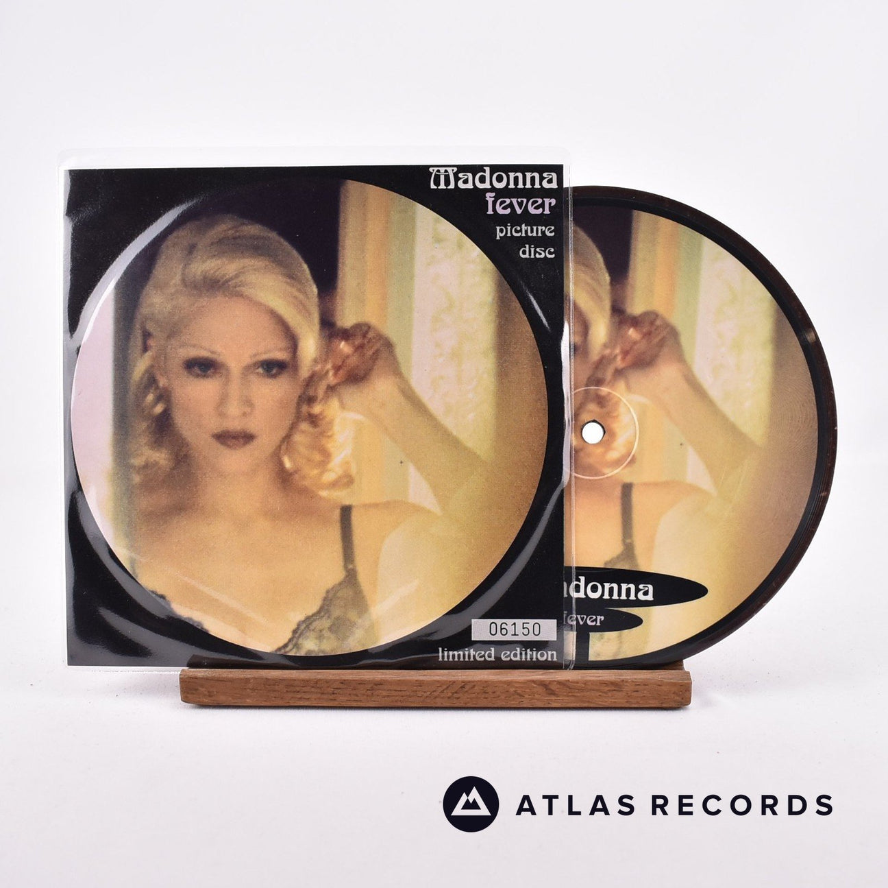 Madonna Fever 7" Vinyl Record - Front Cover & Record
