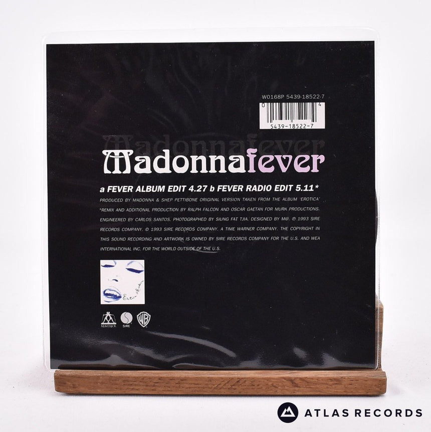 Madonna - Fever - Limited Edition Numbered Picture Disc 7" Vinyl Record - EX/EX