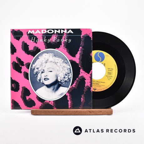 Madonna Hanky Panky 7" Vinyl Record - Front Cover & Record