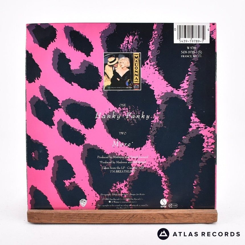 Madonna - Hanky Panky - Sweden 7" Vinyl Record - EX/VG+