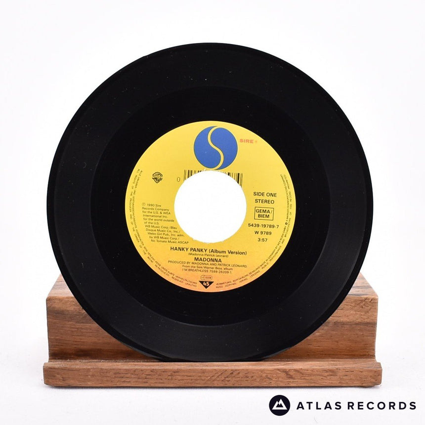 Madonna - Hanky Panky - Sweden 7" Vinyl Record - EX/VG+