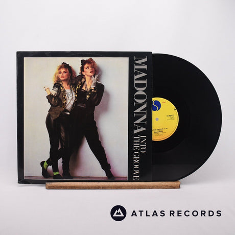 Madonna Into The Groove 12" Vinyl Record - Front Cover & Record