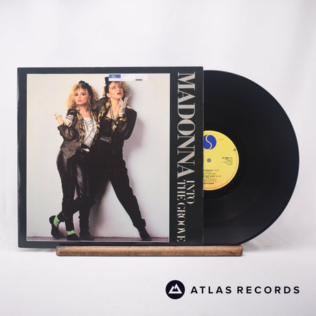 Madonna Into The Groove 12" Vinyl Record - Front Cover & Record