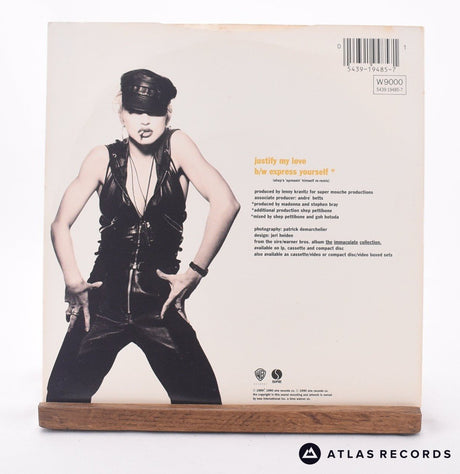 Madonna - Justify My Love - 7" Vinyl Record - VG+/VG+