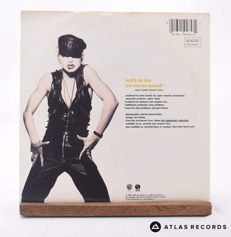 Madonna - Justify My Love - 7" Vinyl Record - EX/VG+
