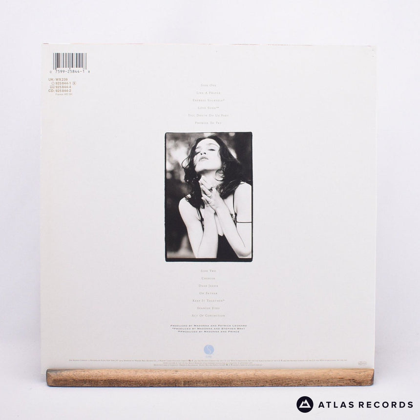 Madonna - Like A Prayer - LP Vinyl Record - EX/EX