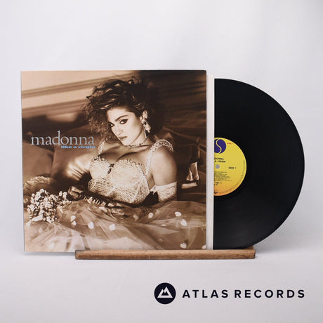 Madonna Like A Virgin LP Vinyl Record - Front Cover & Record
