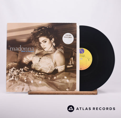 Madonna Like A Virgin LP Vinyl Record - Front Cover & Record