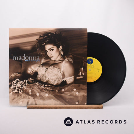 Madonna Like A Virgin LP Vinyl Record - Front Cover & Record