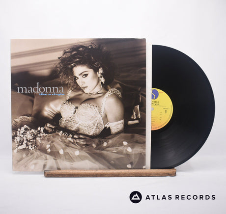 Madonna Like A Virgin LP Vinyl Record - Front Cover & Record