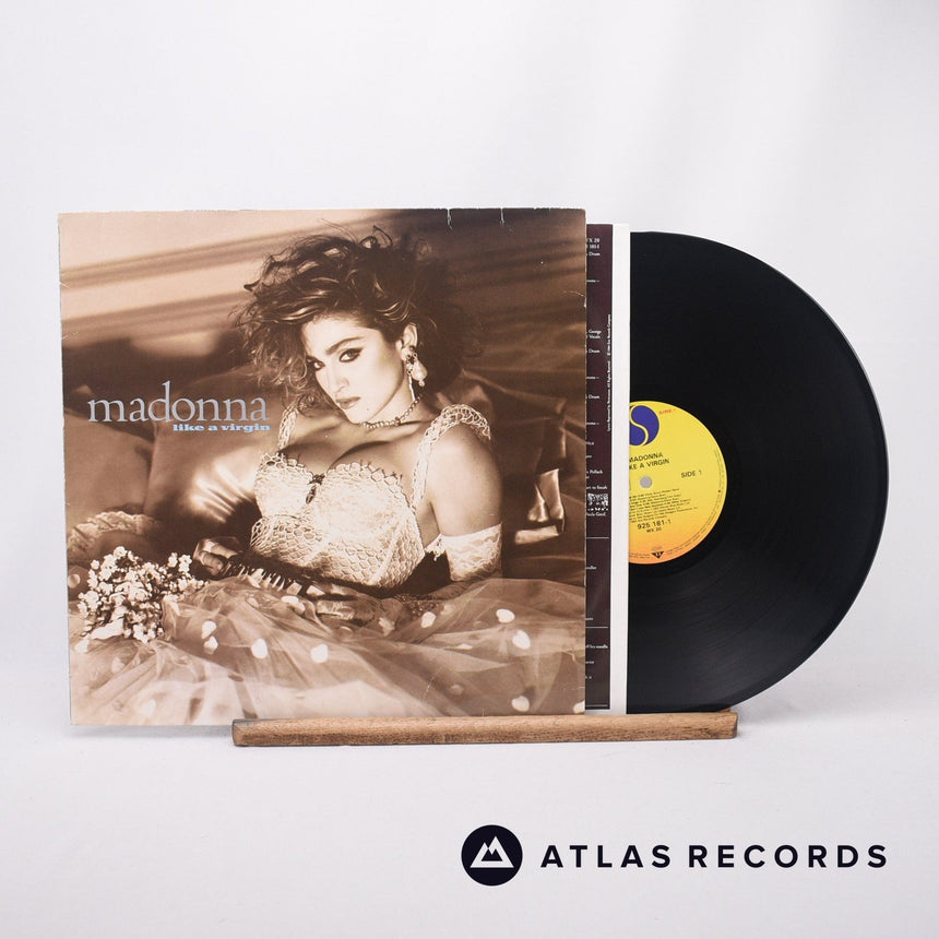 Madonna Like A Virgin LP Vinyl Record - Front Cover & Record
