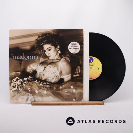 Madonna Like A Virgin LP Vinyl Record - Front Cover & Record
