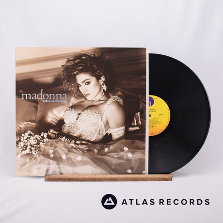 Madonna Like A Virgin LP Vinyl Record - Front Cover & Record