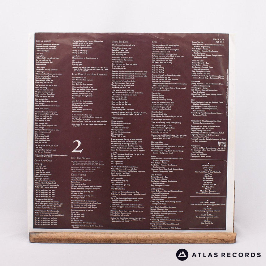 Madonna - Like A Virgin - Reissue LP Vinyl Record - VG+/VG+