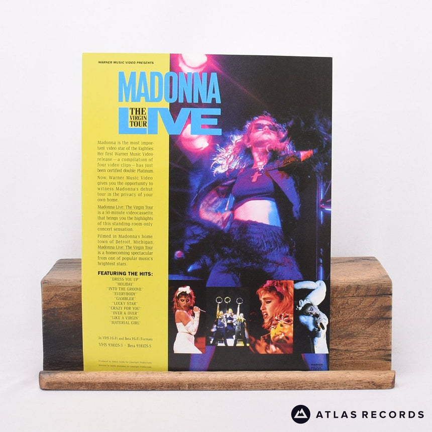 Madonna - Like A Virgin - Reissue LP Vinyl Record - EX/EX