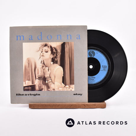 Madonna Like A Virgin 7" Vinyl Record - Front Cover & Record