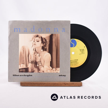 Madonna Like A Virgin 7" Vinyl Record - Front Cover & Record