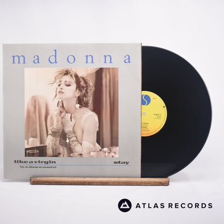 Madonna Like A Virgin 12" Vinyl Record - Front Cover & Record