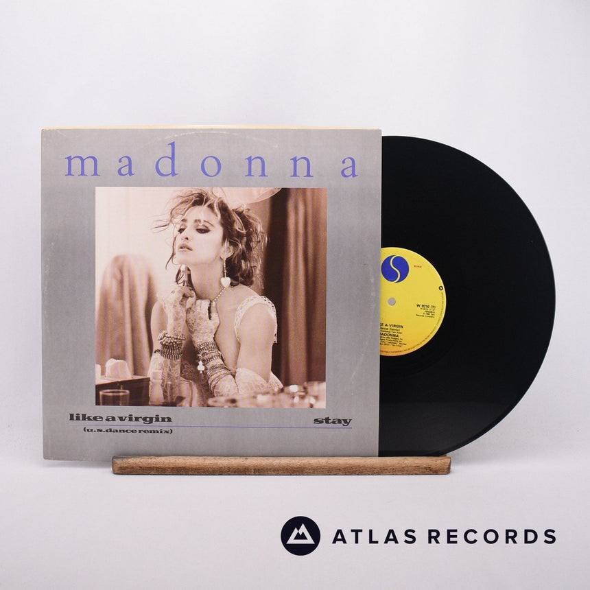Madonna Like A Virgin 12" Vinyl Record - Front Cover & Record