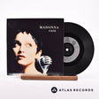 Madonna Rain 7" Vinyl Record - Front Cover & Record