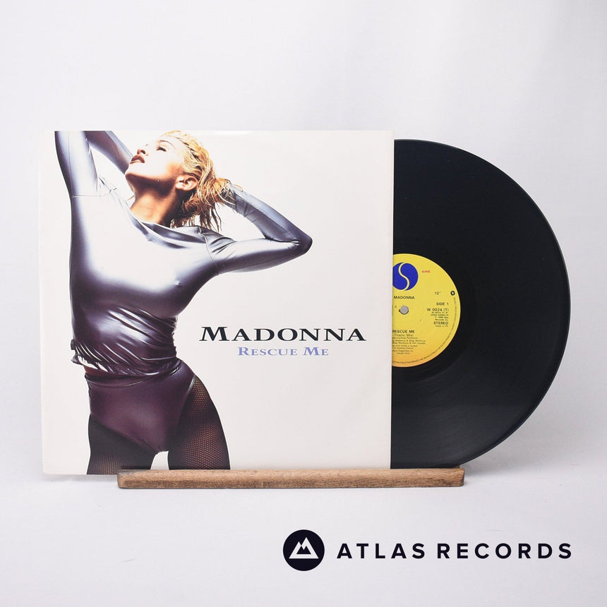 Madonna Rescue Me 12" Vinyl Record - Front Cover & Record