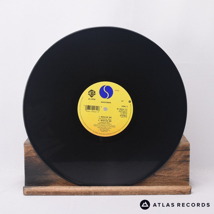 Madonna - Rescue Me - 12" Vinyl Record - EX/VG+