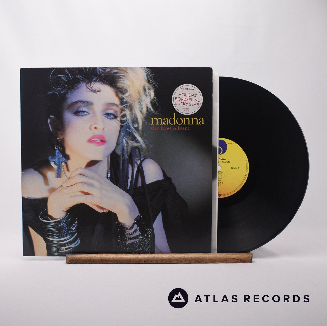 Madonna The First Album LP Vinyl Record - Front Cover & Record