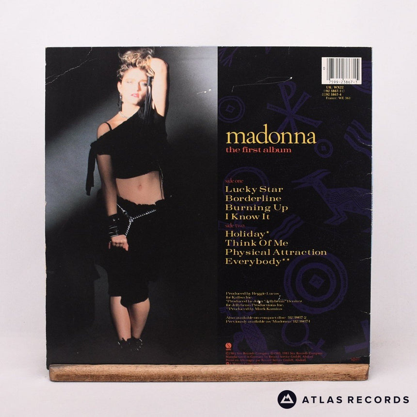 Madonna - Madonna [The First Album] - Reissue LP Vinyl Record - VG/VG+