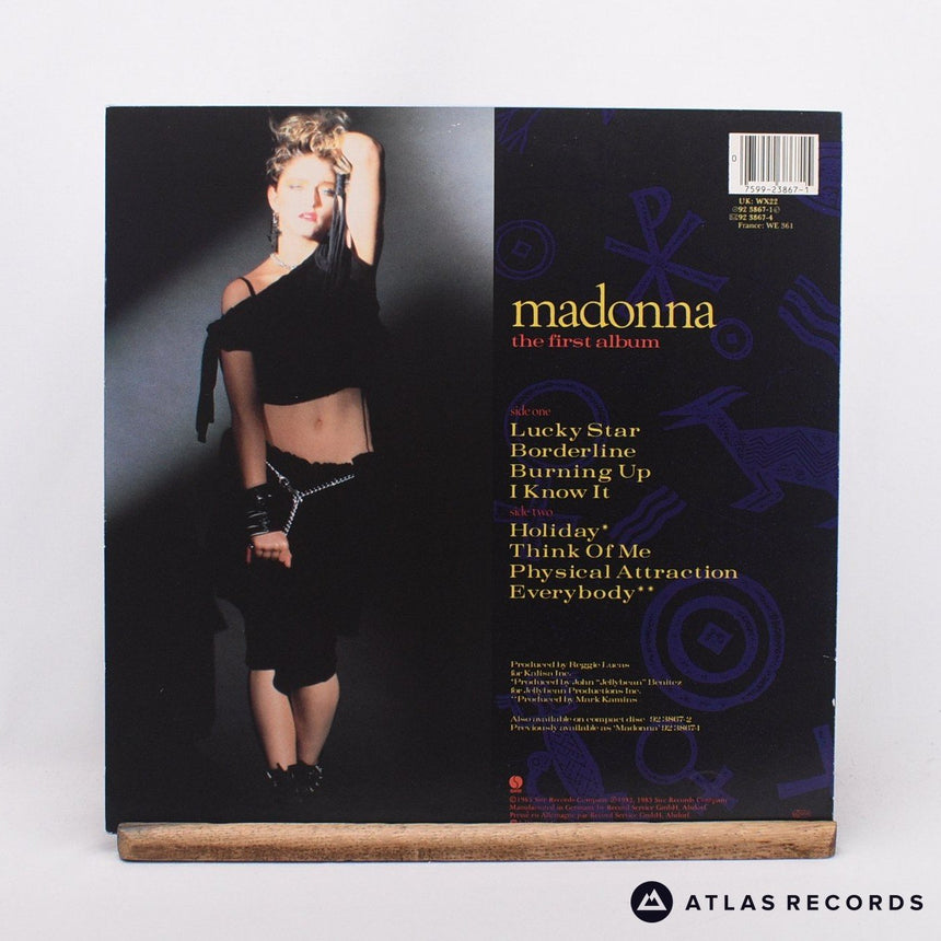 Madonna - Madonna [The First Album] - Reissue LP Vinyl Record - EX/EX