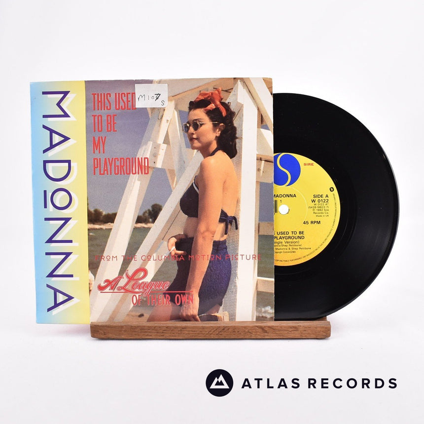 Madonna This Used To Be My Playground 7" Vinyl Record - Front Cover & Record