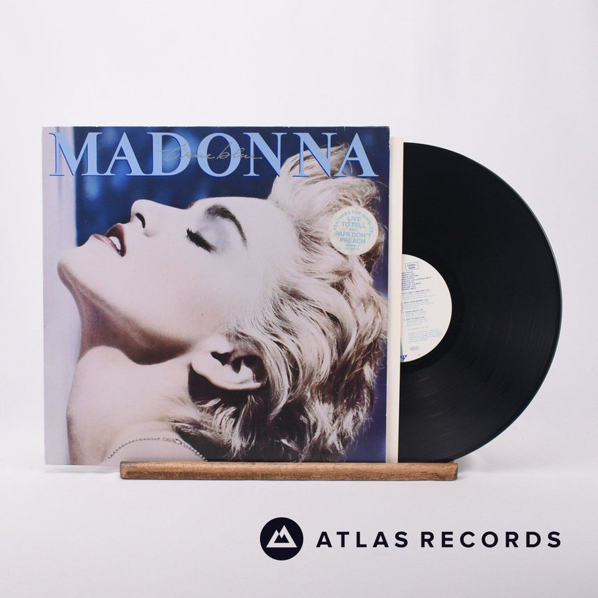 Madonna True Blue LP Vinyl Record - Front Cover & Record