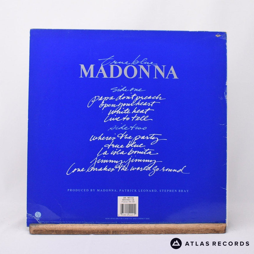 Madonna - True Blue - LP Vinyl Record - VG+/VG+
