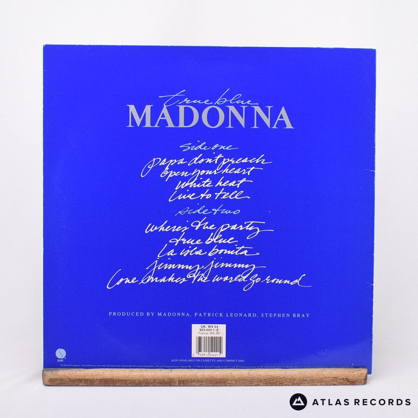 Madonna - True Blue - -A -B LP Vinyl Record - EX/EX