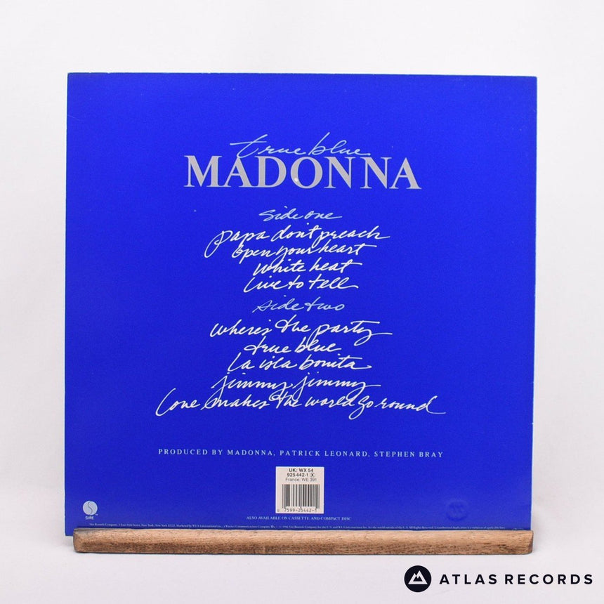 Madonna - True Blue - -A -B LP Vinyl Record - EX/EX